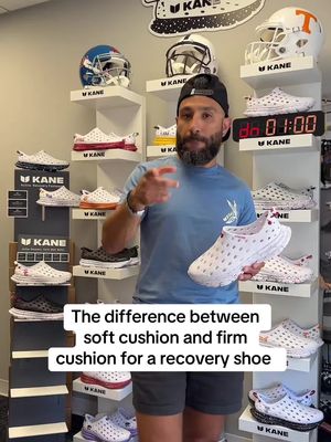 @Tony 2 Shooz explains the difference between soft & firm cushion! #tiktoklive #livehighlights #ComeBackBetter #KANEFootwear 