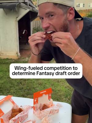 #PopeyesPartner A competition to determine your Fantasy draft order is even greater when Popeyes new line up of wings are involved #popeyes #fantasyfootball #football #fantasydraft @Popeyes 