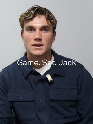 @Jack Draper plays his own game: Game. Set. Jack.  #jackdraper #athlete #tennistiktok #tennisplayer #qanda 