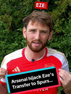 Has EZE made the RIGHT DECISION?! 👀😳🤷‍♂️🎥 #eze #arsenal #tottenham #football #footballfunny 