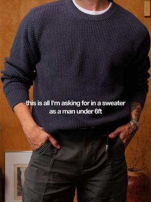 the sweater of dreams 💙  #minimalstyle #mensfashiontips #pinterestoutfit #classyoutfits #sweater 