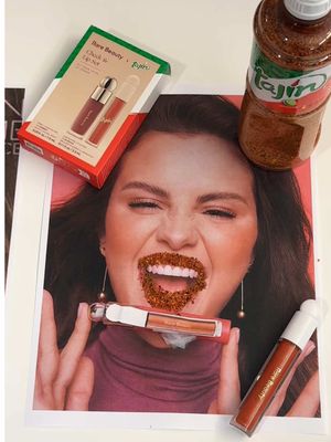 Intrusive thoughts won this time around lol  ​#rarebeauty #tajín #rarebeautyxtajin #selena @Selena Gomez 