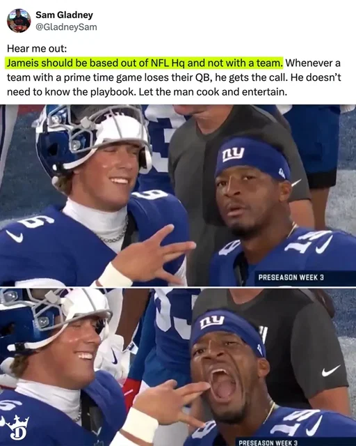 The legend of Jameis Winston keeps growing. (h/t GladneySam/X, ColinCowherd/X, Ericj_d/X, nflrums/X, TheMikeWoods/X, NFL_Memes/X, jameis1of1/X) #nfl #football #nfltiktok #nflfootball #jameiswinston 