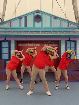 The Nick Crew is bringing the moves to #seaworldaus 💙🧡