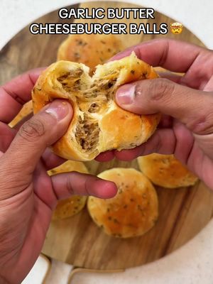 Cheeseburgers. But make them biscuit balls. 👀🔥 #kroger #cheeseburger #biscuits #grouprecipe #easyappetizer @shanilcooks // dairy free eats 