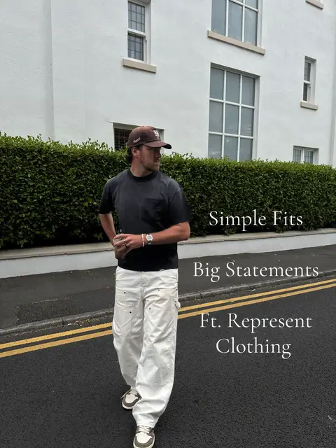 Simple Pieces , Big Statements ft. @Represent Clothing  . . . . . #represent #mensfashiontips #mensfashionwear #mensstyle #fashiontiktok 
