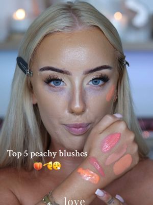 P.Louise has cleared up the roumors🎤🫡😮‍💨 top 5 peachy blushes🍑 #ukmakeup #plouise #peachblush 