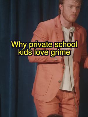 Why private school kids love grime. (Full special ‘Aura Farmer’ out now on YT.) #grime #music #comedy #standup 