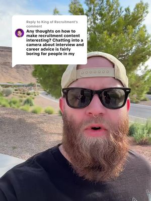 Replying to @King of Recruitment 