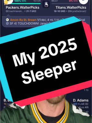 #stitch with @WalterPicks #greenscreen absolutely no bias whatsoever (that was not sarcasm) #nflfantasy #nfl #fantasyfootball  #fantasyfootballdraft