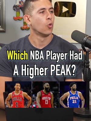 WHICH NBA PLAYER HAD A HIGHER PEAK! Do You Agree? #fyp #NBA #basketball #game #debate 