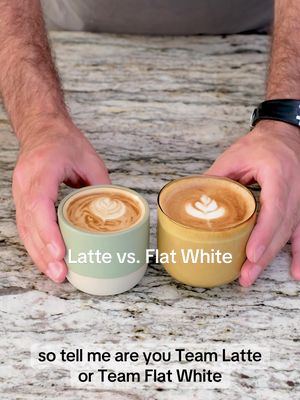 What’s the difference between Latte and Flat White?  And how to make a proper Flat White! #coffee #coffeelover #latte #flatwhite #homebarista 