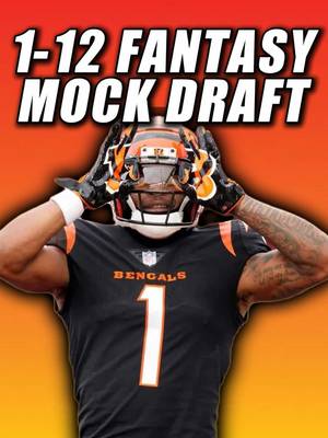 1–12 Fantasy Mock Draft 🔥🏈 Follow me for daily content like this!🏈 Transformed clips used under fair use; rights remain with original owners. #nfl #fantasyfootball #PatrickMahomes #football #fyp  
