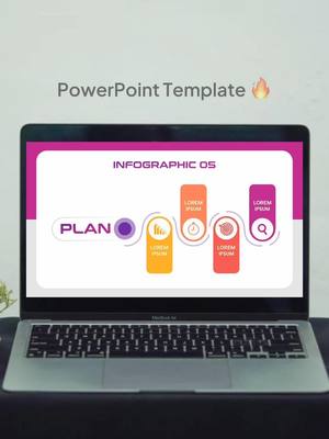 Infographic 05 - PPT Template by @misterslide. Explore Powerpoint with Morph Transition 👍 #powerpointideas #powerpointtemplate #powerpointdesign #morphpowerpoint