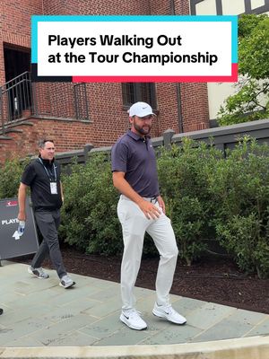 This was from round 3 yesterday when I was there! You can tell who the fan favorite is 🙌🏽 #golf #golftiktok #eastlake #tourchampionship #golflife 