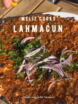 “Çıtır Çıtır” Lahmacun. How many times can you say “çıtır çıtır” in one reel 🫣🫠🤣 - consequently the Sezen Aksu song choice felt very apt. Full recipe on my blog, link in bio.  INGREDIENTS (makes 20) For the Dough: 300ml warm water 1 tbsp caster sugar 125ml warm milk 1 sachet (7g) fast action yeast 800g plain white flour 2 tsp salt 50g natural yoghurt 2 tbsp extra virgin olive oil (+ a little extra) For the Topping: 4 onions, peeled, roughly chopped 4 large ripe tomatoes 1 large kapya biber / red bell pepper, cored, roughly chopped 1 large sivri biber / green bell pepper, cored, roughly chopped 1 large bunch (50g) fresh parsley, very finely chopped 6 garlic cloves, peeled, finely grated 1 tsp cumin 1 1/4 tsp paprika 1 1/4 tsp  pul biber 2 tbsp tomato puree 2 tbsp Turkish sweet red pepper paste (Tatlı biber salçası) 4 tbsp extra virgin olive oil 1 tsp salt 1 tsp black pepper 500g 20% fat beef / lamb mince #lahmacun #weekend #melizcooks #fyp #dinner 