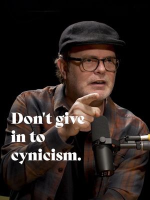 An important PSA from Rainn Wilson. From the archives. Episode 749. ✌🏼🌱 – Rich