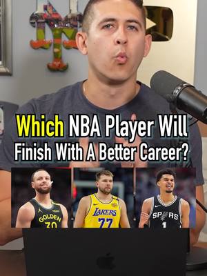 WHICH NBA PLAYER WILL FINISH WITH A BETTER CAREER! Do You Agree? #fyp #NBA #basketball #game #mvp 