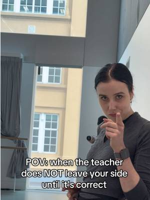 I am not going anywhere…. 😅‼️ #ballet #teacher #letswork 