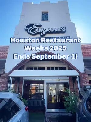🚨 The last day of Houston Restaurant Weeks 2025 is September 1, and before that happens, you want to make sure that Eugene's Gulf Coast Cuisine is in your plans! 👩🏾‍🍳 Located near River Oaks and Montrose, this classic restaurant once known as Danton’s in a different location specializes in can’t-be-fresher Gulf Coast seafood. The Houston Restaurant Weeks three-course dinner is only $55, and the two-course brunch served Saturdays and Sundays from 11 a.m. to 3 p.m. is only $25! 🍽️.  For dinner, consider cooling shrimp cocktail 🍤 or oysters on the half shell 🦪, or the Gulf Coast Seafood Gumbo, consistently ranked among Houston’s best. Entrée selections include baked Crab Madison with jumbo lump crab meat 🦀 and green onion sautéed in lemon-garlic butter and topped with Parmesan cheese, fresh Gulf red snapper grilled over oak and hickory 🐟 or, one of my personal favorites, the fried shrimp platter with onion rings.  Meat lover? No problem! Get the wood-grilled, 8-ounce USDA-certified beef filet with asparagus. 🥩 For dessert, end with the classic key lime pie 🍋‍🟩 or the decadent Texas-Style White Chocolate Bread Pudding.  Houston Restaurant Weeks will be over before you know it, so visit EugenesHouston.com to view the full menus and make your reservations.  https://www.eugeneshouston.com/menus/ #Houston #HoustonTX #HoustonFood #HoustonRestaurantWeeks #HRW #HoustonDeals #RiverOaks #MontroseHouston #HoustonMontrose #HoustonSeafood #GulfSeafood #OysterBar #HoustonDining #HoustonFoodie #Sponsored 