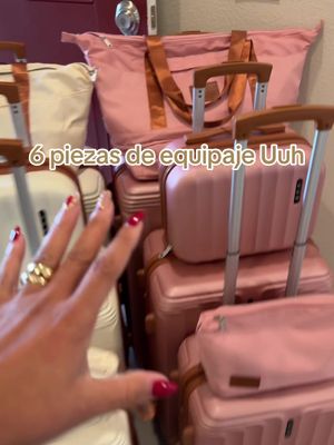 El set e maletas más viral de tiktok @UUH.US #maletas #luggage #suitcases #luggageset #carryon 