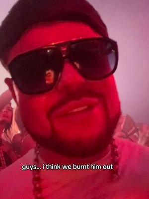 busted the ibiza final boss having a quiet weekend off at creamfields 