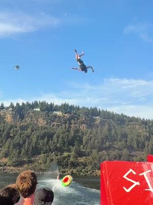 Worlds largest slip’n slide going down