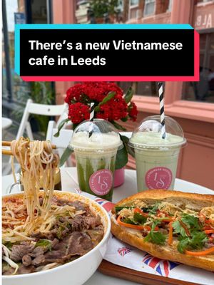 LOVE VIETNAMESE FOOD? THEN YOU'LL LEEDS' NEWEST CAFE 💗 Say hello to LeSon – a pretty pink spot serving up flavour-packed noodles, hearty rice bowls and their must-try Bánh Mì sandwiches. And the drinks? Think creamy matcha and rich Vietnamese coffee that you'll crave for days on end – honestly, too good! Tag someone you want to go with... 📍 LeSon, 95 Kirkgate, Leeds, LS2 7DJ #leeds #leedsfoodie #vietnamesefood #newopening 