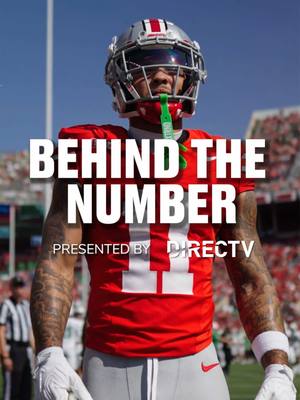 Back to his old ways 1️⃣🔥 Go Behind the Number with Brandon Inniss  #GoBucks | @DIRECTV 