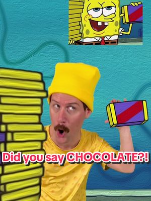 Do NOT whisper the word CHOCOLATE in Bikini Bottom.🍫 #spongebob #patrickstar #chocolate 