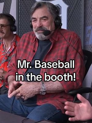 Mr. Baseball talking baseball 😮‍💨 #TomSelleck #Tigers #Mrbaseball #MagnumPI 