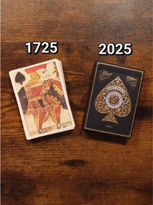 Shuffling 300 year old playing cards! #shuffles #cardistry #asmr #thedudewithcards #foryou 