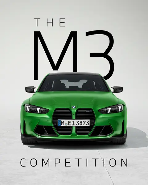 Powerful performance, inside and out. #BMW #M3Competition 