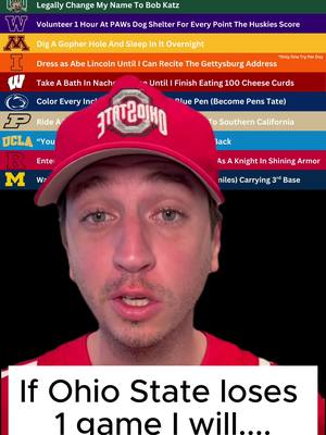 Ohio State is going 12-0 this season, or else… #CollegeFootball #cfb #football #OhioState #Michigan 