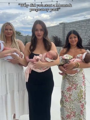 Just raising the next generation of momtok nbd👶🏼😉🙊 @Jen Affleck @Mayci Neeley  #momtok 
