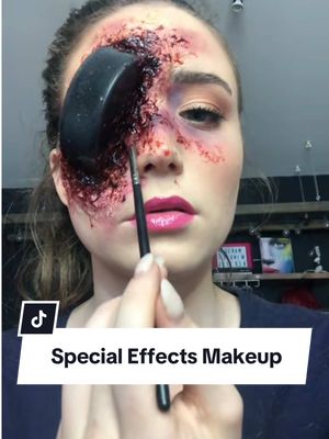 Is it October yet? 🏒🥅🩸 @Canadiens Montréal  #specialeffects #sfx #montrealcanadiens #fakebloodwarning⚠️ #makeupoftheday 