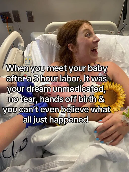 I still cannot even believe 2 months ago I gave birth in 3 hours! The little baby has just been the absolute sunshine in our lives and he was so worth all the hard times his pregnancy journey was. I’m so happy I prepped for an unmedicated birth because with the tools I had I was able to have a dream birth 🤍#unemdicatedbirth #laboranddelivery #3hourbirth #newborn #fastbirth 