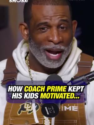"I raised some dawgs" 🐶 Coach Prime explains how he kept his kids motivated @All The Smoke  #deionsanders #coachprime #shedeursanders #nfl #fyp