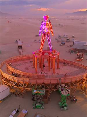 Welcome Home Black Rock Citizens. Tomorrow, Today, always. Drone video by Reza Tabesh #burningman #brc #blackrockcity #burningman2025 