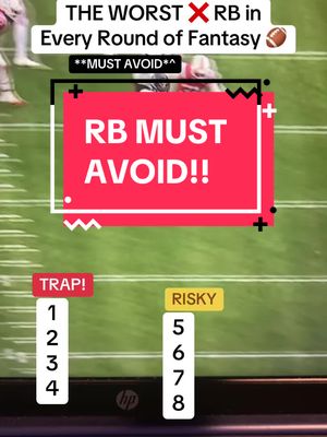 Are you trusting any of these RBs?🤔 #fantasyfootball #fantasyfootballrankings #fantasyfootballdraft 