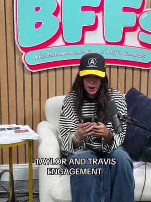 Taylor and Travis engagement news dropped the second we sat down to record this weeks episode 