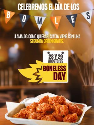 Uffff, Ya huele a bouless, o como se diga, el chiste es celebrar con orden doble.🤤 🍗 📲 Encuentra tu sucursal más cercana por tu ciudad: www.buffalowildwings.com.mx/ubicaciones