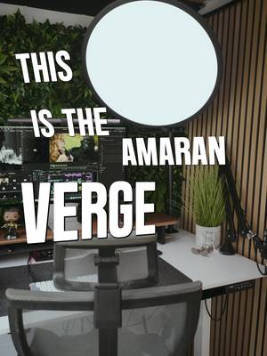Struggling to light your desk setup? The amaran Verge & Verge Max make it easy with soft, edge-lit lighting, multiple control options and eye-safe design for all-day use! @Callam Dent #desk #lighting #setup #desksetup