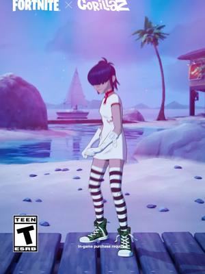 never 🙅‍♂️ did 🙅‍♂️ no 🙅‍♂️ harm the DARE emote is out now, feat. @gorillaz!
