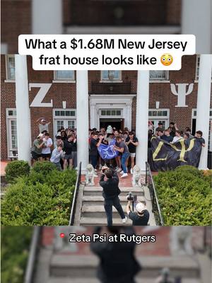 What a $1.68M New Jersey frat house looks like 😳 #college #frathouse #housetour #timhofacker 