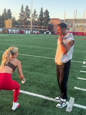 @Danny Amendola brought me into his world today and I gave him a run for his money 💨 