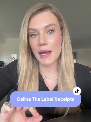 SCAM WARNING - CELINA THE LABEL! Thanks for your help Holly…NOT 