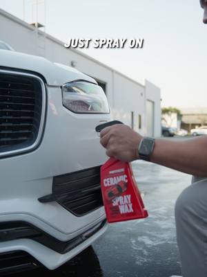 Your neighbors will think you hired a full-time detailer. But in reality, you just spent a few minutes in the driveway with a bottle of Mothers California Gold Ceramic Spray Wax. #motherspolish #diydetailing #cartok