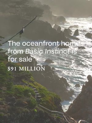 Gold-leaf library, waterfall pool, stairs to the Pacific. The “Basic Instinct” house is back in the spotlight. ▪️ 157 & 163 Spindrift Rd, Carmel-by-the-Sea, CA ▪️ $91,350,000 | 13 BD | 17 BA | 18,766 SQ FT ▪️ Listing by Tim Allen | Coldwell Banker Realty