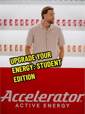 It’s about that time ⏰ @Travis Kelce is here to #UpgradeYourEnergy 🚀